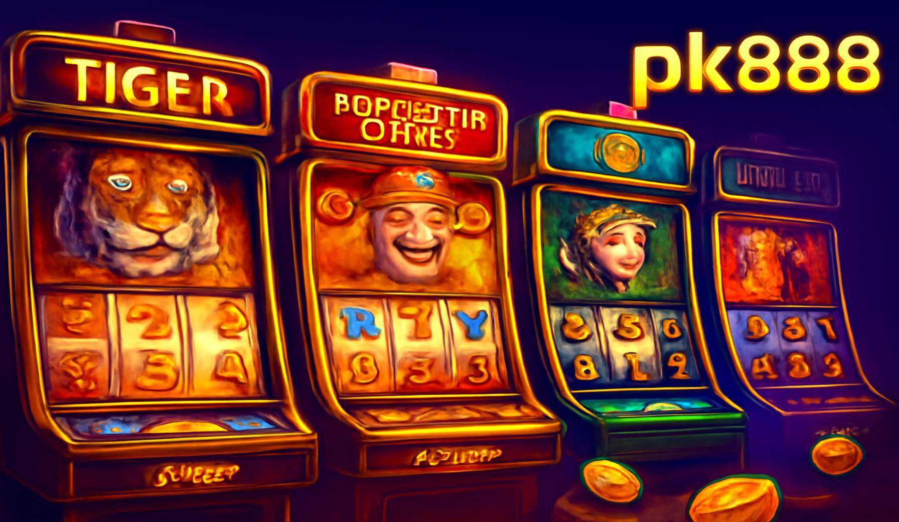 Jogos de Slot no Casino Online PK888