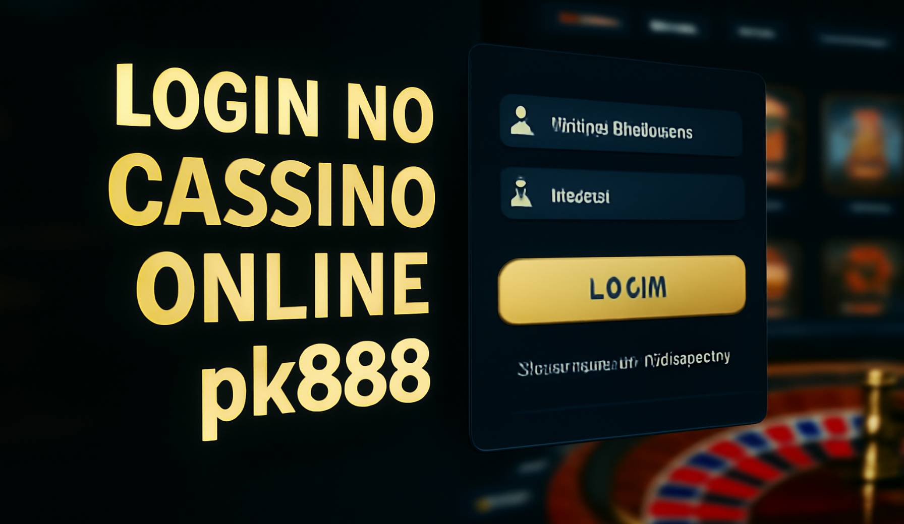 Não Perca tempo, o rRgistro na site PK888